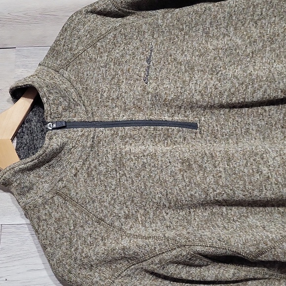 🛍Eddie Bauer‎ Mens 2XL Radiator Pullover Quarter Zip Fleece Long Sleeve Outdoor - Picture 2 of 6